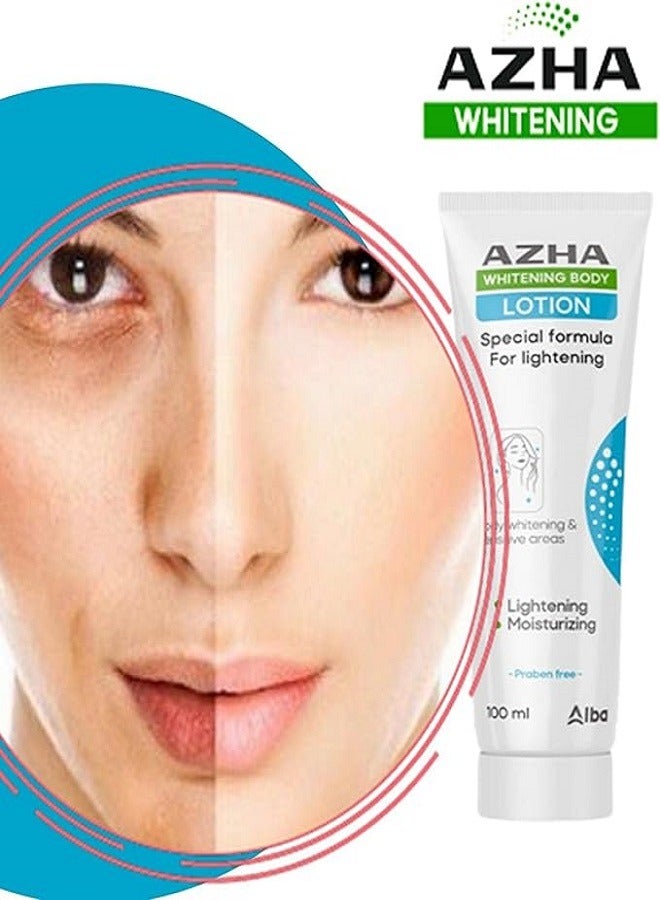 أزهى لوشن تبييض الجسم 100 مل 1+1 - Image 3