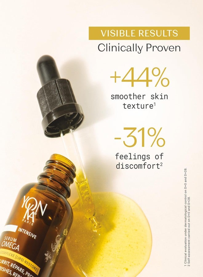YONKA PARIS Serum Omega | Oil in Serum for Dry Sensitive Skin | Omegas 3 6 9 Lipo Restore Complex | Nourishes and Soothes Reactive Skin | Vegan Dermatologist Tested | Travel Size | 0.16 Fl Oz - Image 5