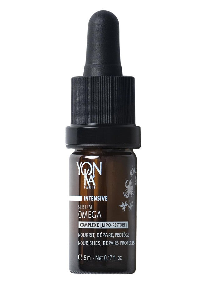 YONKA PARIS Serum Omega | Oil in Serum for Dry Sensitive Skin | Omegas 3 6 9 Lipo Restore Complex | Nourishes and Soothes Reactive Skin | Vegan Dermatologist Tested | Travel Size | 0.16 Fl Oz - Image 1