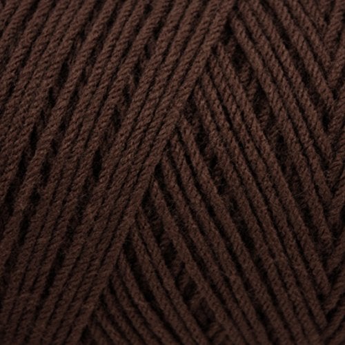 Caron One Pound Solids Yarn, 16oz, Gauge 4 Medium, 100% Acrylic - Espresso- For Crochet, Knitting & Crafting ( 1 Piece ) - Image 2