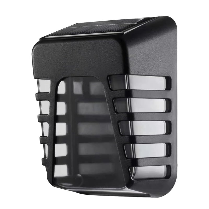 White LED Solar Outdoor Fence Wall Light Waterproof Garden Yard Patio Porch Lighting - Image 2