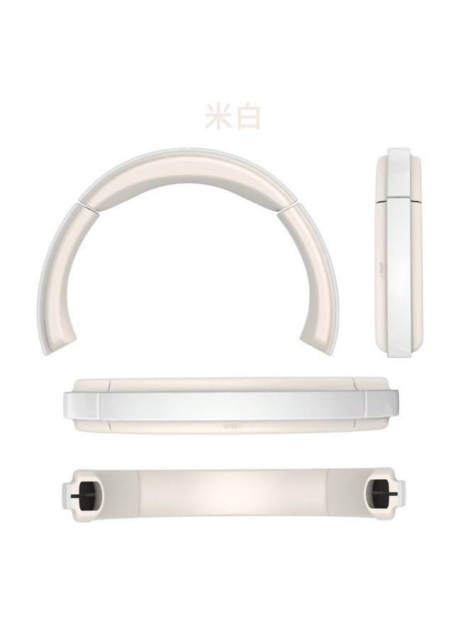 For SonyWh-ch520/wh-ch720n Headset Headband Protective Cover Frame Protective Cover Digital Computer/bluetooth Headphone Case-Color:Creamy-white-Model:T15  - Image 1