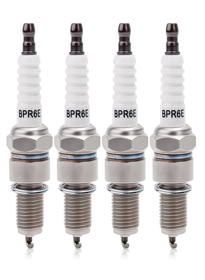 Wetenex BPR6ES Spark Plug for NGK BPR6ES BP6ES Torch F6RTC MTD 951-10292 Honda 98079-56846 GX120 GX160 GX200 GX240 GX270 GX340 GX390 4 PACK - Image 1