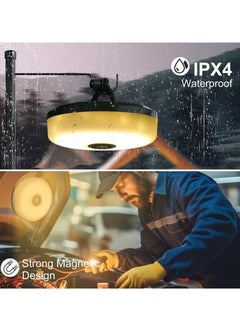 RAQTA String Lights, 2-in-1 Outdoor Camping Lantern with Multi Lighting Modes (32.8Ft) | Waterproof, Quick 30s Recovery, Type-C Fast Charging | Portable Camping Lights for Camping, Yard, Hiking  - Image 5