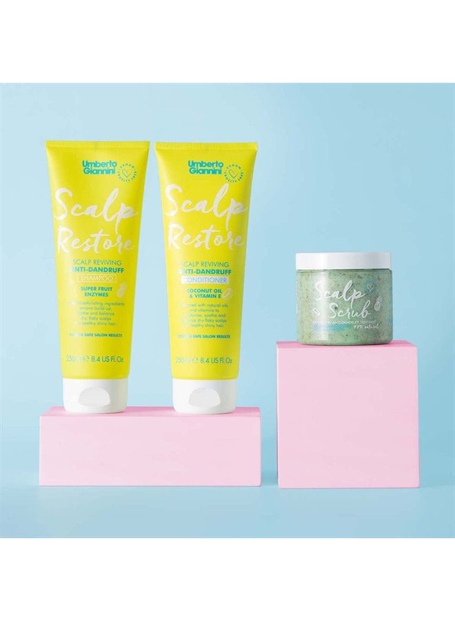 Umberto Giannini مقشر فروة الرأس، نباتي وخالي من القسوة، مقشر مضاد للقشرة، 250 جرام - Image 3