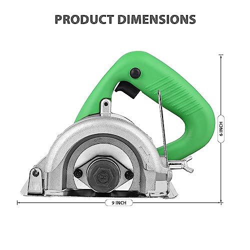 GIGAWATTS CM4SB 1300W Marble Cutter Corded Electric 13000 RPM Powerful 110mm Disc Dia Tile Stone Cutting Machine for Home & Industrial Use - Image 2