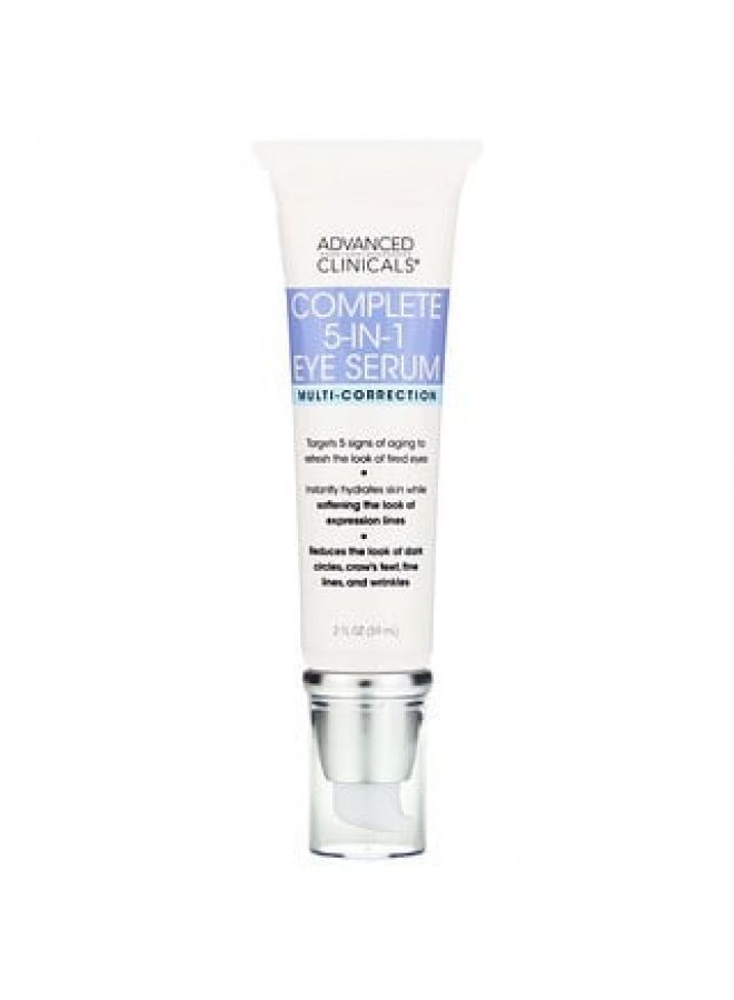Advanced Clinicals Advanced Clinicals Complete 5-in-1 Eye Serum Multi-Correction 2 fl oz 59 ml