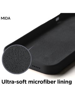 Mida iPhone 14 Pro Silicone Case Cover, full body protection case with a soft silky feel, shockproof cover with microfiber lining  - Image 5