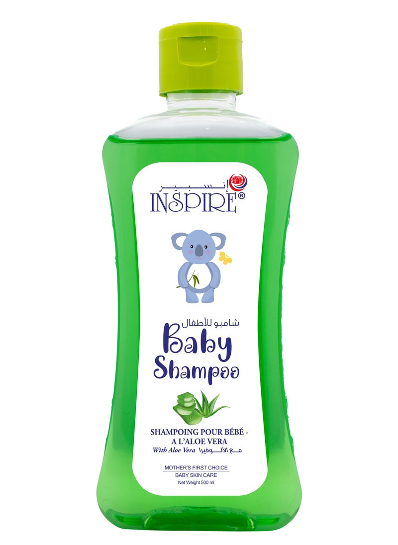 Inspire - Aloe vera Inspire Baby Shampoo 500ML - Image 1