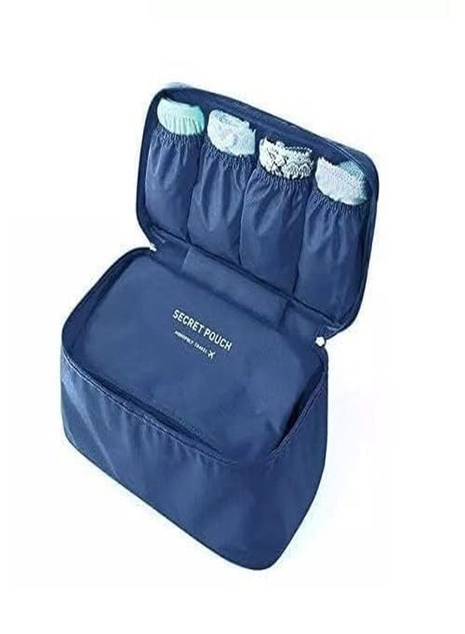 GET STAR Travel Underwear Panties Bra Pouch Organizer Bag Pouch Waterproof Personal Garment Bag Case (Multicolour) - Image 1