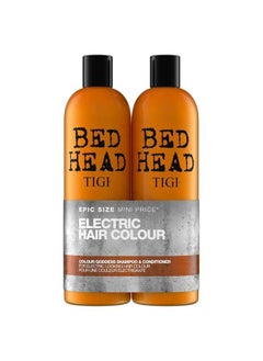 TIGI TIGI Bed Head Colour Goddess Oil Infused Shampoo and Conditioner for Coloured Hair 2 x 750ml 