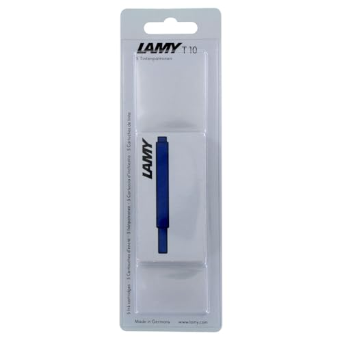LAMY خرطوشة حبر قلم لامي، حبر أسود/أزرق، 4 عبوات تحتوي على 5 خرطوشات (LT10BKBL) - Image 4