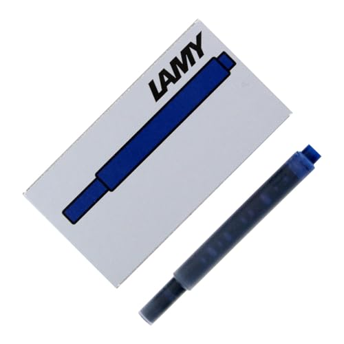 LAMY خرطوشة حبر قلم لامي، حبر أسود/أزرق، 4 عبوات تحتوي على 5 خرطوشات (LT10BKBL) - Image 3