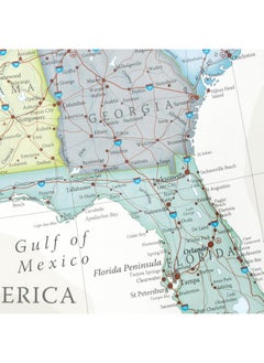 Maps International Maps International Classic USA Wall Map - Map of The USA Poster - Front Lamination – 24 x 36  - Image 3