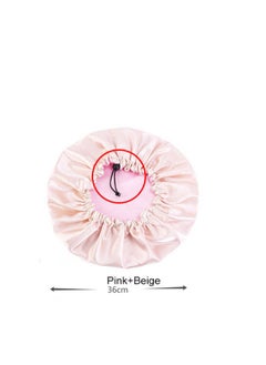 JoyousSto Women's Adjustable Double-Sided Satin Silk Soft Hat Soft Double-Sided Sleeping Cap  - Image 4