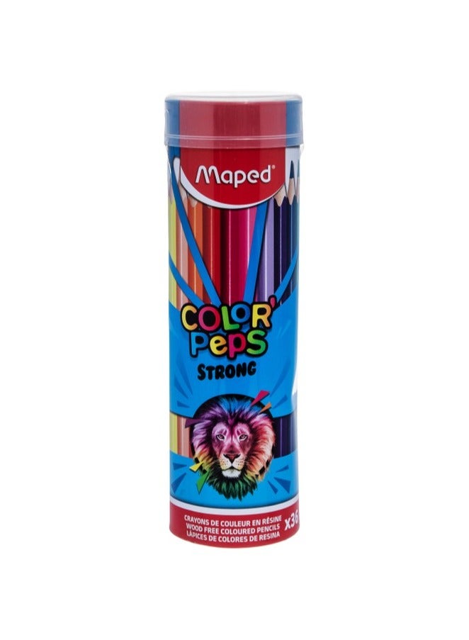 Maped 36-Piece Colour Pencils in Cylinder Multicolour - Image 3