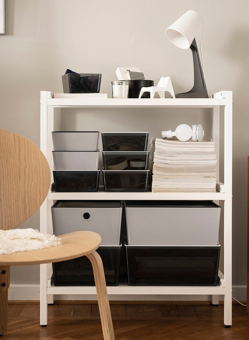 erorex Box, transparent black, 18x26x8 cm - Image 4