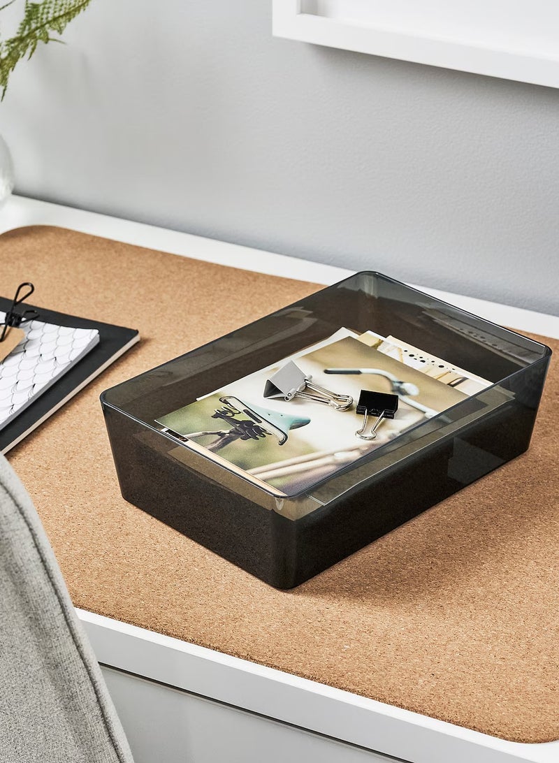 erorex Box, transparent black, 18x26x8 cm - Image 2