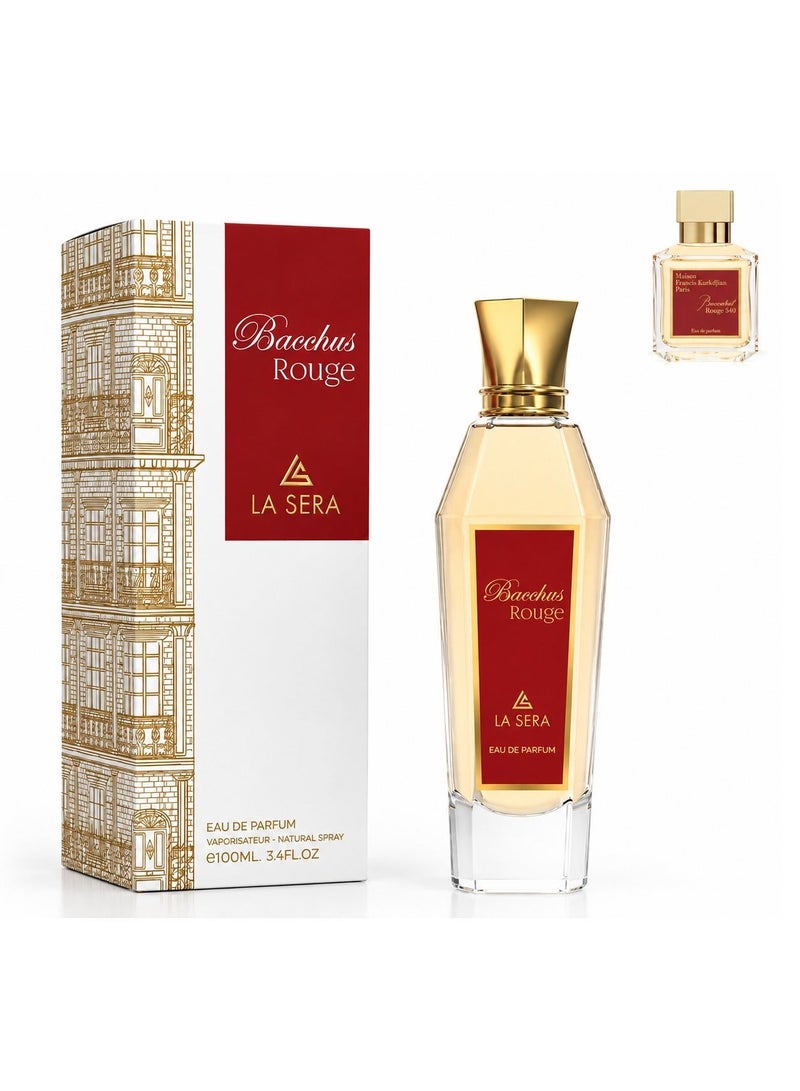 LA SERA Perfumes Bacchus Rouge- Eau De Parfum For Women - 100ml - Image 1