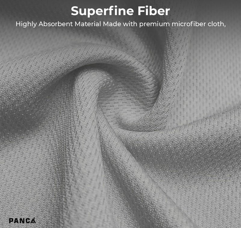PANCA Microfiber Cleaning Cloth Roll Big Size, 50Pcs, 5000 Times Washable - 20X Cheaper Than Paper Towel Roll - Ultra AbsorbentMicrofiber Cleaning Cloth for Kitchen - Tearable, Reusable (Grey) - Image 3