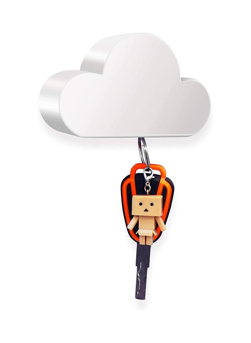 3 Pcs Cloud Magnetic Key Holder for Wall
