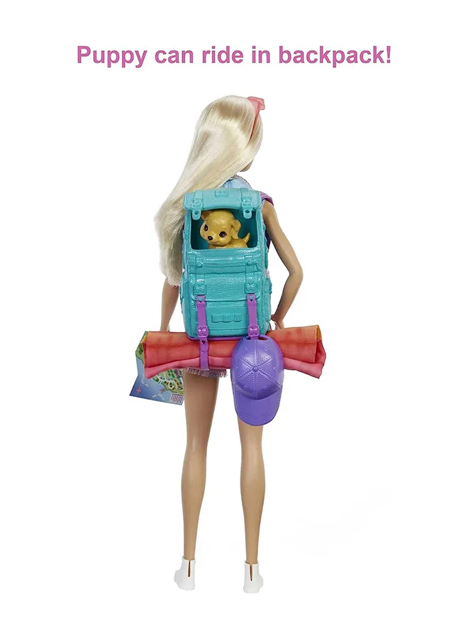 Barbie Barbie Camping Dolls + Piece Count-Doll 1