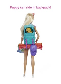 Barbie Barbie Camping Dolls + Piece Count-Doll 1  - Image 3