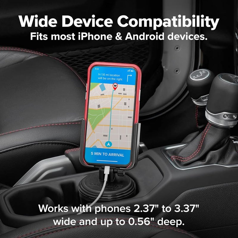 WeatherTech Portable Electronic Device Mount, Violet, Fits Smartphones - Image 3