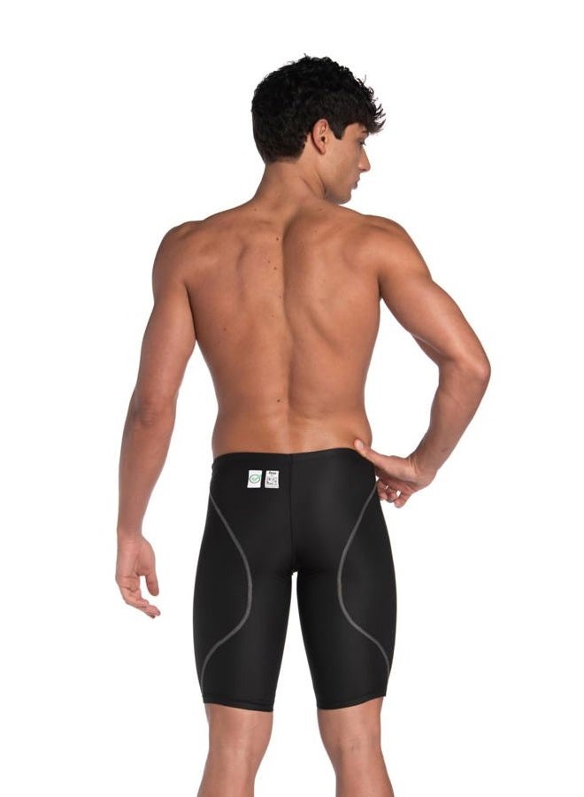 arena Powerskin ST Next Men's Racing Jammer Competition Swimsuit One Piece Athletic Swim Team Championship Tech Suit, Black, Size 30 - Image 2