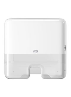 Tork Xpress Mini Multifold Hand Towel Dispenser White H2 OneataTime Dispensing Elevation Range 553120
