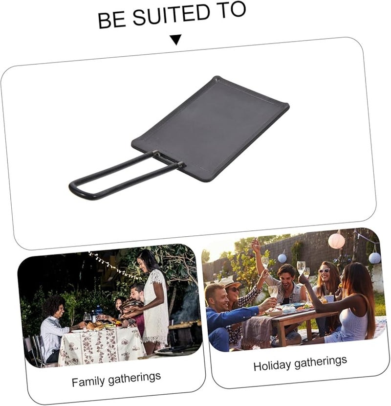 أونومور ميني مجموعة مقلاة شواء غير لاصقة مدمجة لمخيمات شواء اللحم توزيع حراري متساوي - Image 3