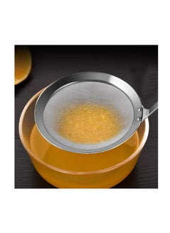 Oasisgalore 3-Pack Stainless Steel Skimmer Spoons - Fine Mesh Oil & Foam Strainers (Length 9.5”, Diameter 3” 4” 4.5”)  - Image 4