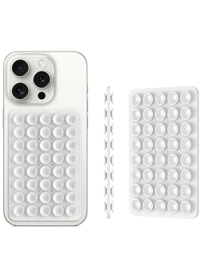 Sthxyfaith Silicone Suction Cup Phone Case Mount Double Sided, Phone Accessories Hands-Free Strong Grip Holder for Selfies and Videos, Silicon Phone Stand Sticky for iPhone and Android  - Image 5