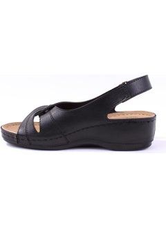 Dagoster DZA37-1817 Black Casual Women's Sandals  - Image 3
