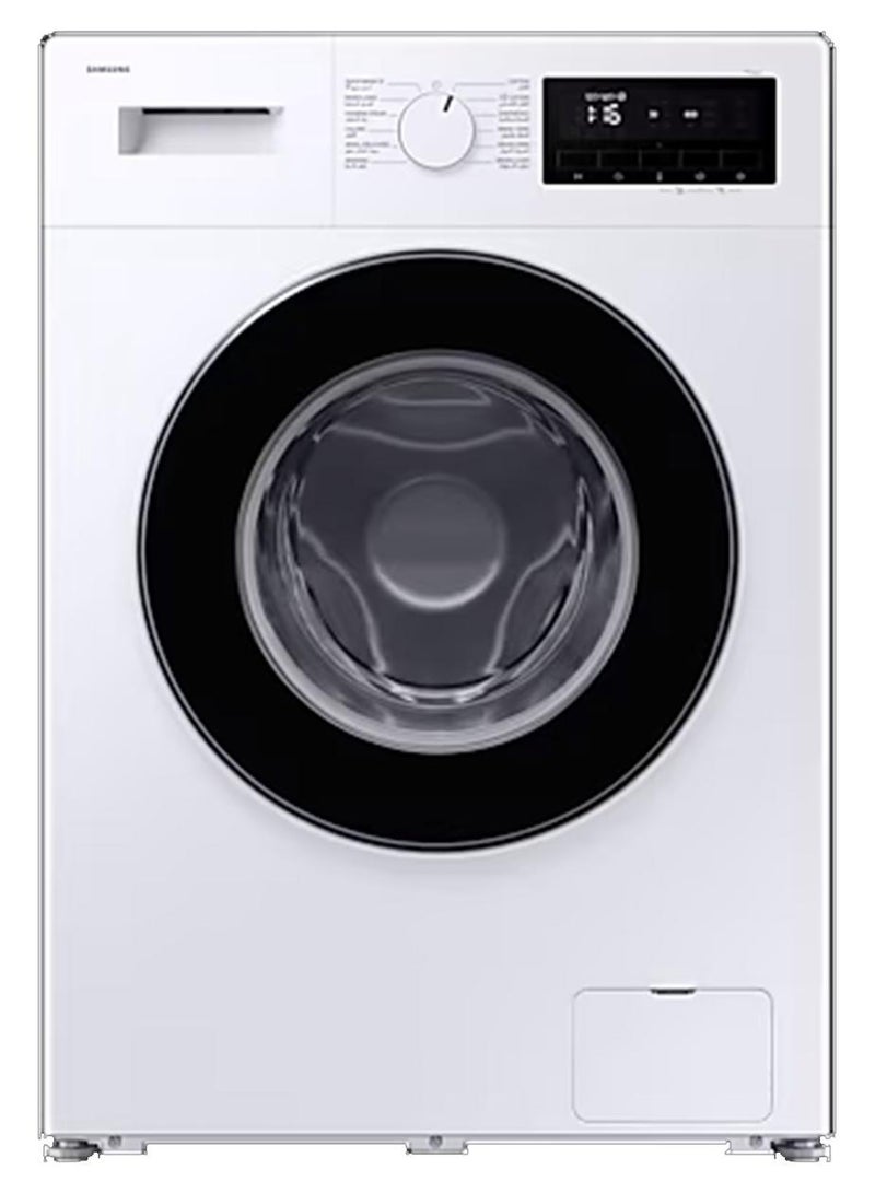 Samsung New 8 Kg Front load washing machine with Quick Wash 15, DIT Motor, Fault Check Indicator, Delay End, Child lock, UAE Version 8.0 kg WW80FG3M05AWGU White - Image 1
