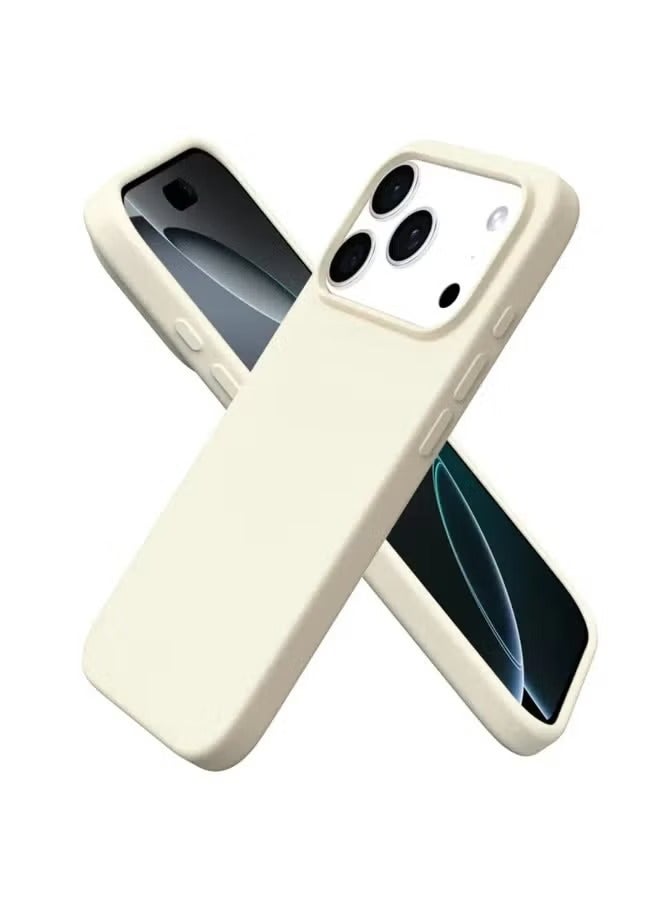 Compatible with iPhone 17 Pro Case 6.3", Slim Liquid Silicone Cover, Lightweight Soft Touch Grip, Shockproof Thin Protective 17 Pro Phone...