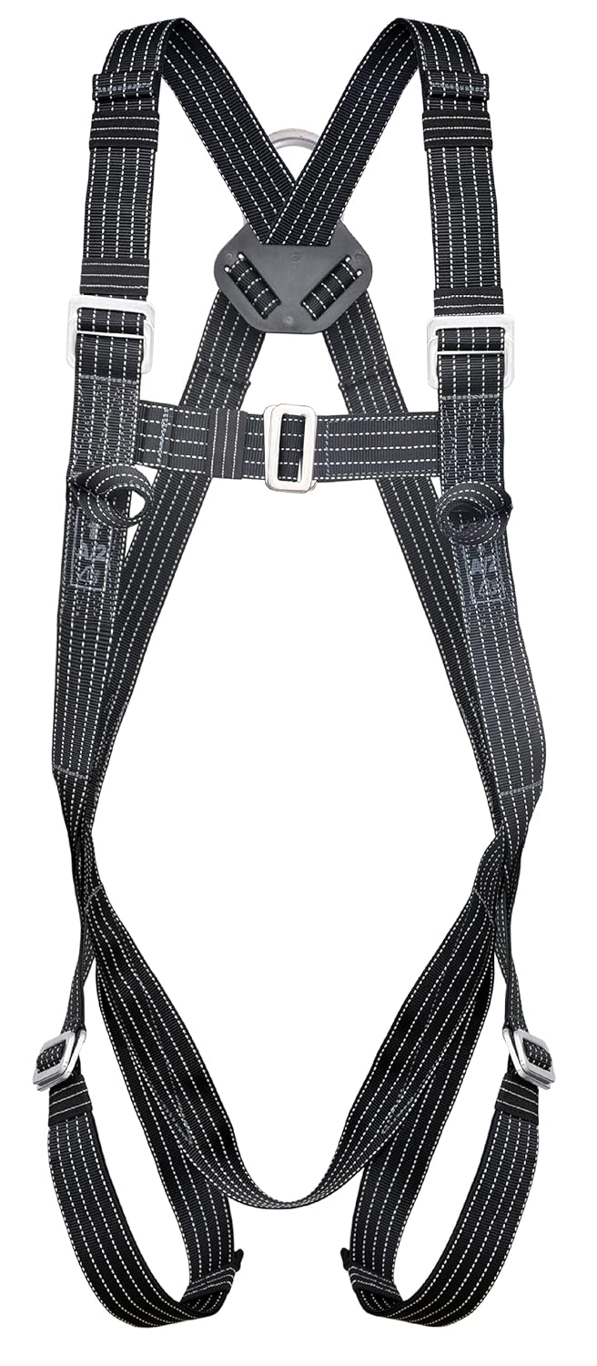 Karam Karam Full Body Nospark Safety Harness with Adjustable Shoulder Chest  Thigh Straps for Explosive Atmosphere  Construction Harness  Fall Protection Gear  PN22AS - Image 1
