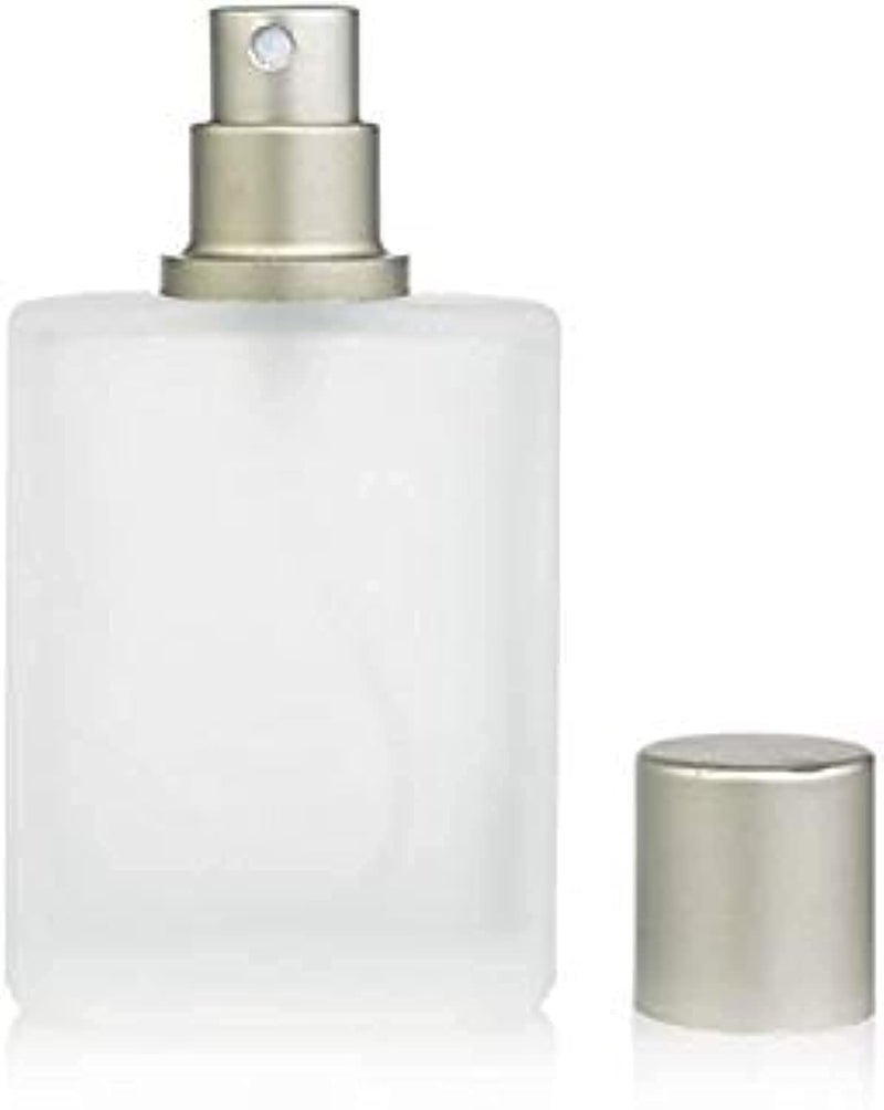 Enslz Enslz Frosted Glass Bottle Perfume Atomizer Refillable Spray Empty Perfume Bottle for Men and Women (50ml)