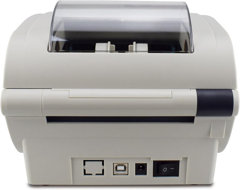 Handheld Industrial Label Printer, 9210 USB/Bluetooth/LAN/WiFi 4-inch Thermal Printer Product Price Barcode QR Code Sticker Width 110mm Label Maker(Grey-USB-only) - Image 4