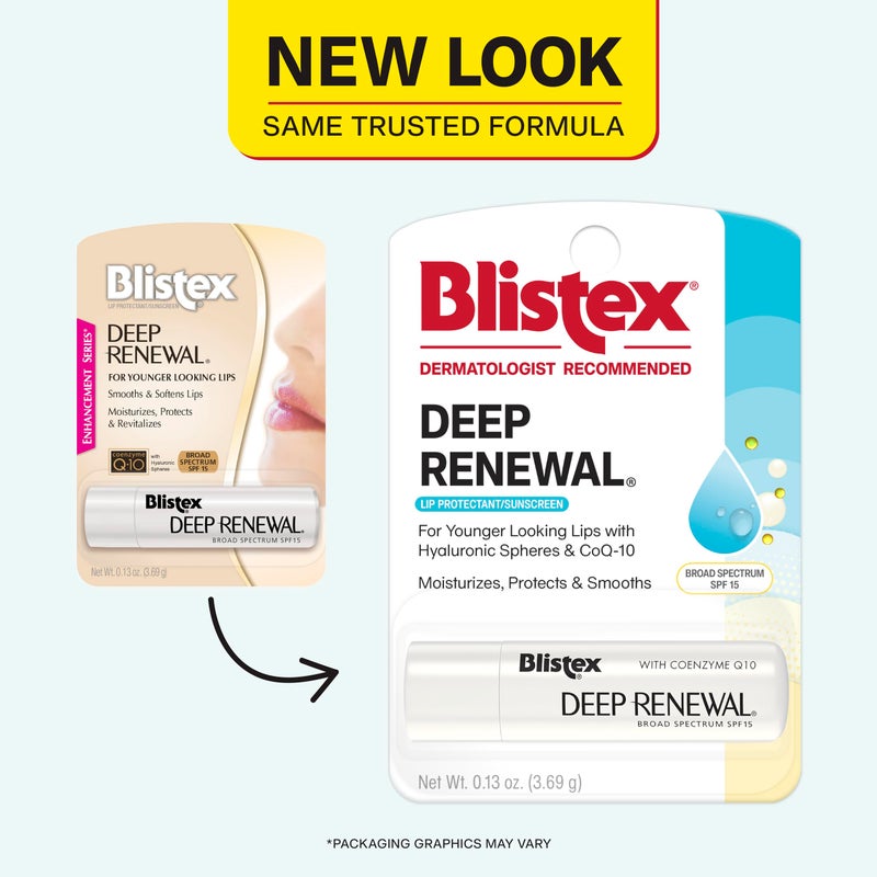 Blistex SPF 15 Deep Renewal Lip Protectant,for Younger lokking Lips, 0.13 Ounce - Image 2