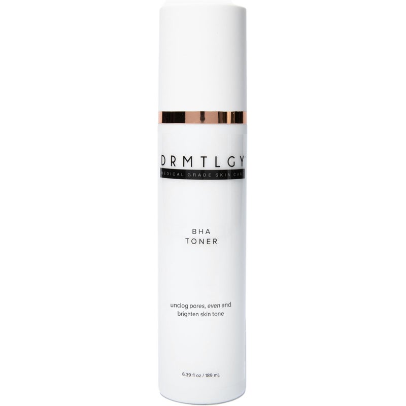 DRMTLGY BHA Clarifying Toner for Face  FSAHSA Eligible Skin Care with 2 Salicylic Acid  Face Toner  Acne Treatment  Pore Reducing Skincare for Oily  AcneProne Skin 639 oz189 ml