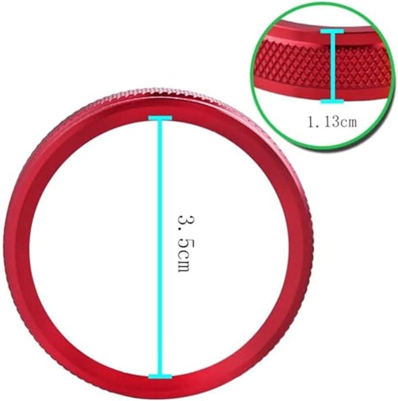 Vuzmode Car AC Knob Cover Ring for Volvo - Image 2
