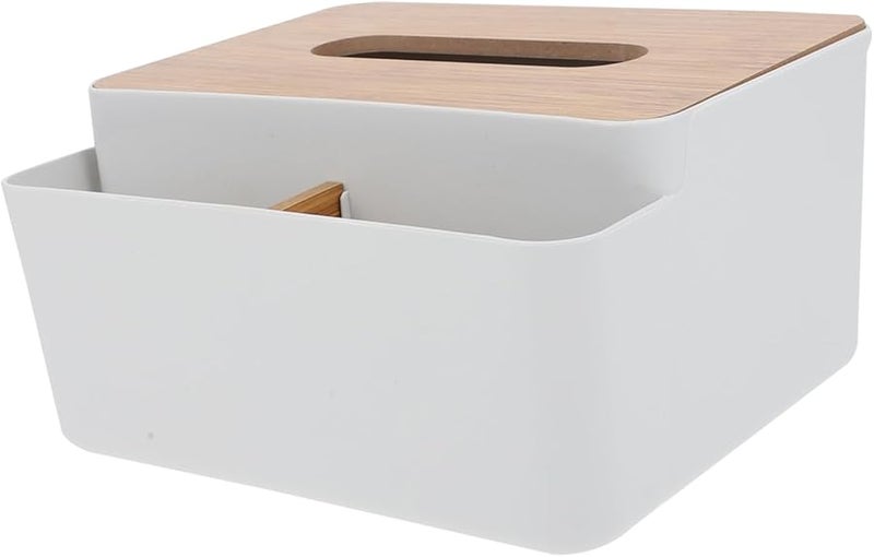 Valiclud غطاء صندوق المناديل الياباني حامل مناديل أنيق للمكتب صندوق تخزين بسيط - Image 2