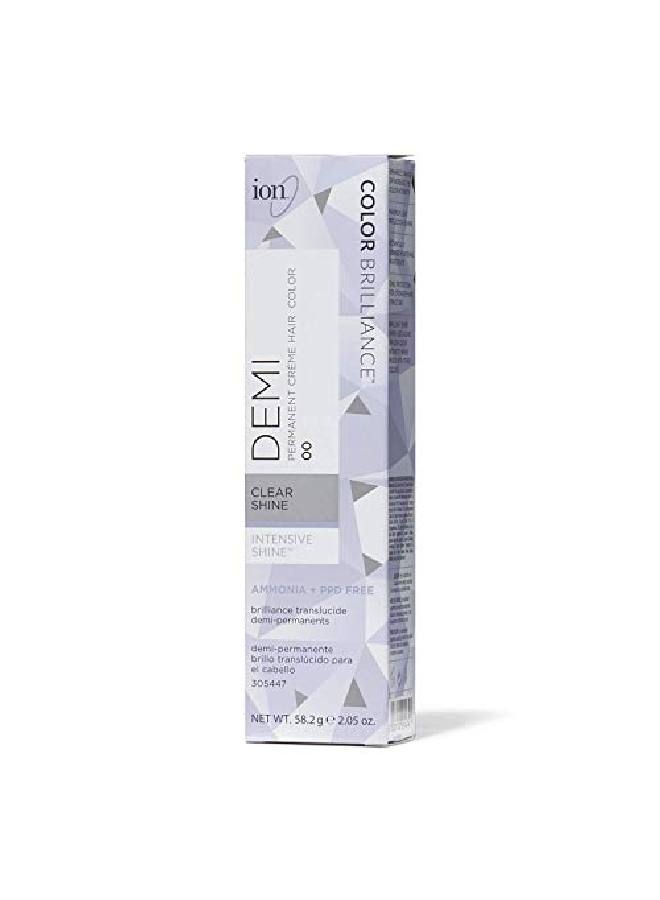 ION Intensive Shine 00 Clear Demi Permanent Creme Hair Color 00 Clear - Image 2