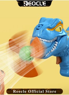 REOCLE Kid's Bubble Machine Dinosaur Bubble Maker Bubble Blaster Bubble Blower Toys Outdoor Summer Party Activity Gifts for Boys & Girls  - Image 4