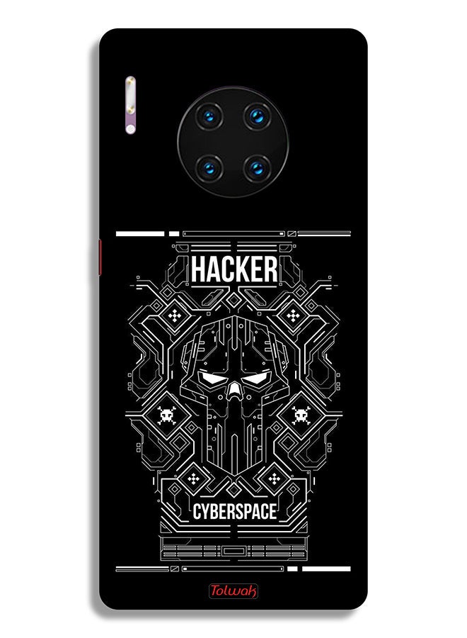 Tolwak Huawei Mate 30 Pro 4G Protective Case Cover Cyberspace  - Image 2