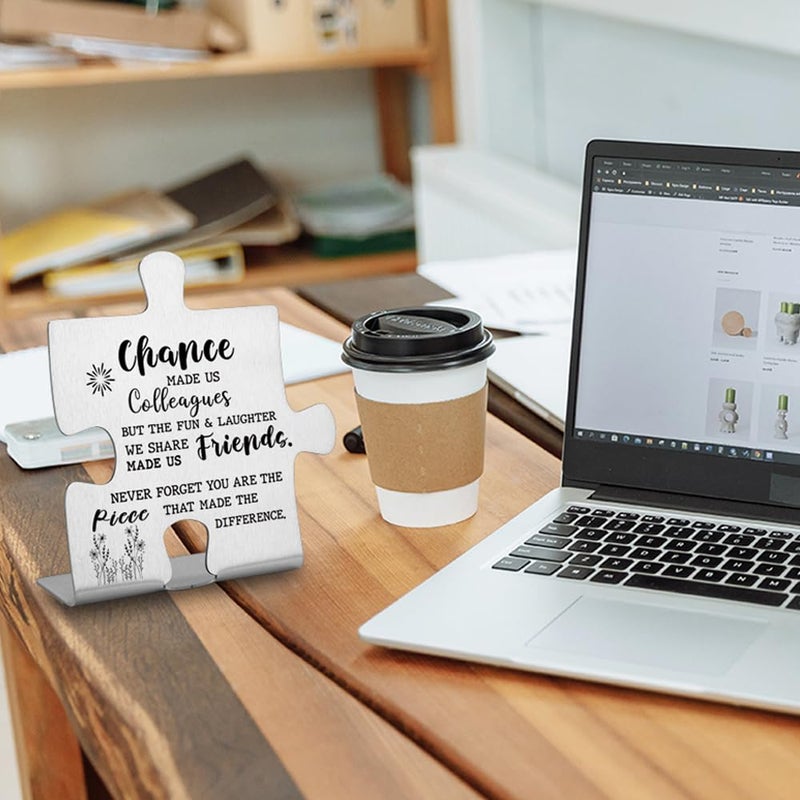 FOKCBOCM زميل للهدايا الصديقة للنساء جعلنا زملائنا زميل في العمل يتركون هدايا وداعا يتجولون - Image 4