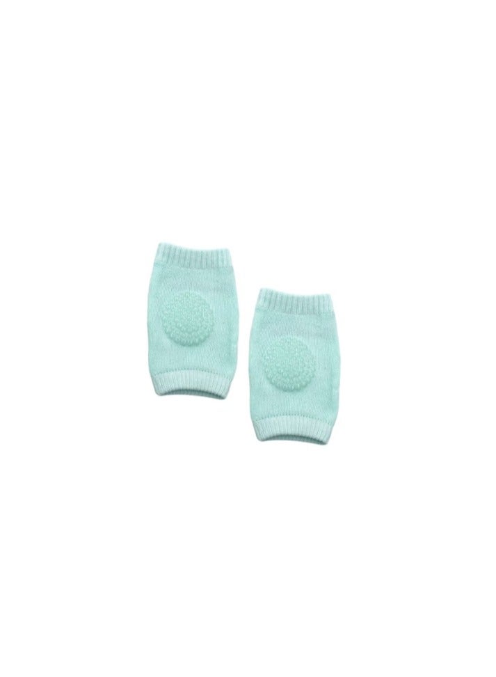 DEHKAH Baby Crawling Anti-Slip Knee Pads | Soft Cotton Unisex Protectors for Toddlers Learning to Crawl & Walk - Image 1