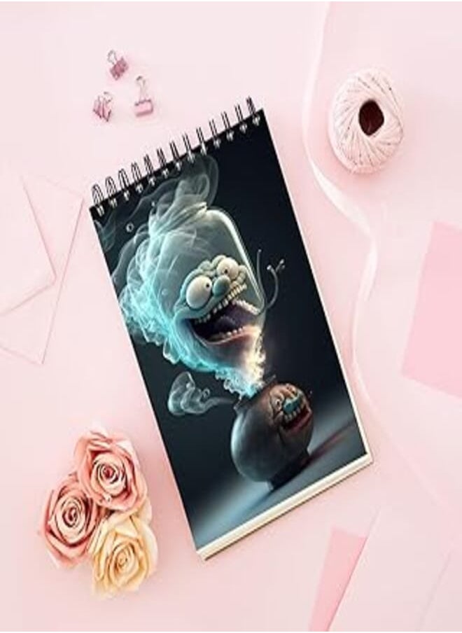 Generic - Notebook With Trendy design - Scary smoke - Image 1