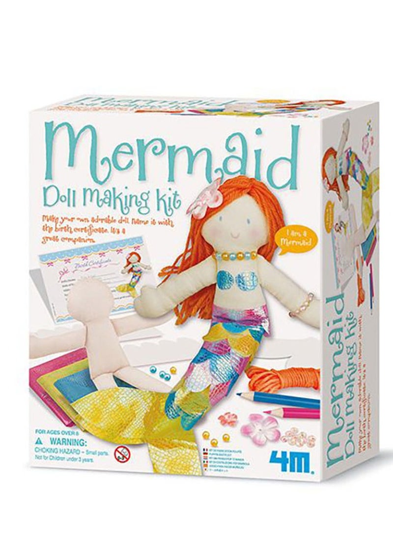 4m 4M - Mermaid Doll Making Kit - 2733  - Image 2